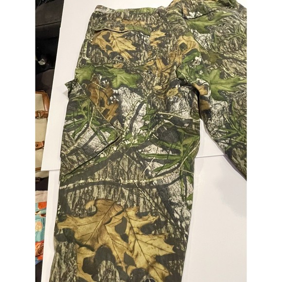 Mossy Oak Obsession Pants Mens Medium 40/42 XL Camo Cargo Hunting Outdoors - Picture 14 of 16